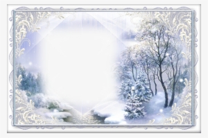 Frames Winter Clipart Picture Frames Borders And Frames - Winter Photo Frames Png