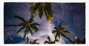 Maui Stars Printed Beach Towel