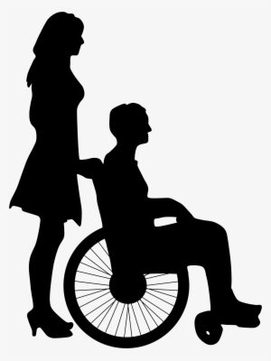 Person In At Getdrawings - Person In Wheelchair Clipart