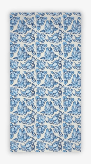 Floral Penis Towel