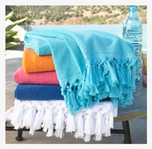 Monogrammed Turkish Beach Towels - Scents And Feel Fouta Beach Towel, Yellow