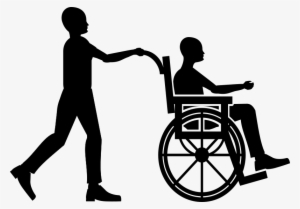 Medium Image - Person In Wheelchair Clipart