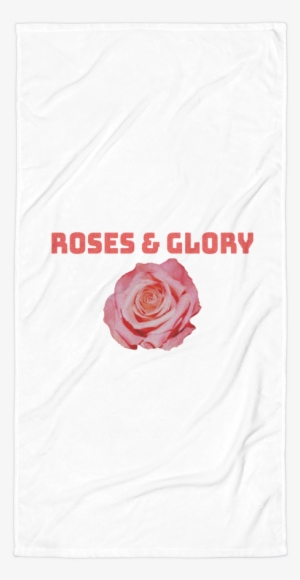 Image Of Beach Towel - Garden Roses