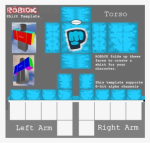 4+ Roblox Shirt Template Transparent Sample