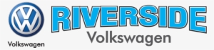 Riverside Volkswagen Logo - Electric Blue