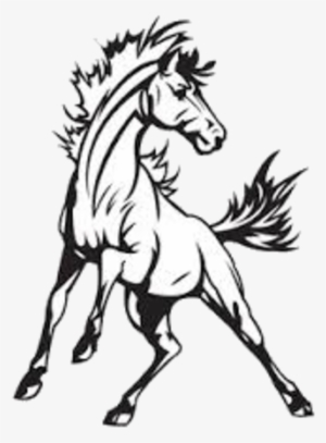 Mustang Logo Drawing At Getdrawings - Cmw High School
