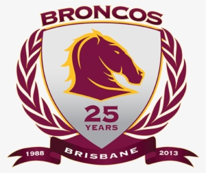 Brisbane Broncos 30 Years Logo