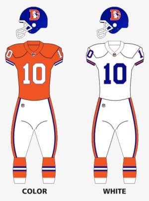 Broncos 1968-96 Uniforms - Mlb On Fox 1996 Schedule