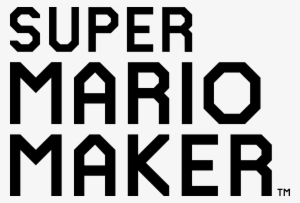 Transparent Maker Super Mario - Nintendo Super Mario Maker Game Only