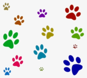 Community Outreach Spread The Love Yogi Bear S Jellystone - Colored Paw Prints Transparent Background