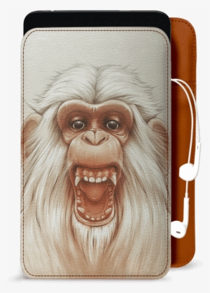 Dailyobjects Twam Monkey Real Leather Sleeve Case Cover