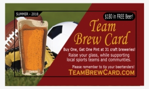 Team Brew Card
