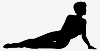 Silhouette Woman Female Computer Icons - Woman Lying Silhouette