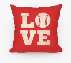Love Baseball Pillow Pillow - Baseball Pillow