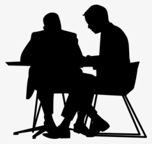 Office, Business, Work, Meeting - Business Meeting Silhouette