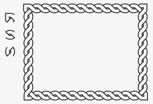 This Free Icons Png Design Of Rope Border Rectangle