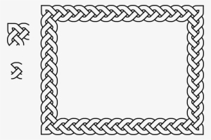 This Free Icons Png Design Of 3-plait Border Rectangle