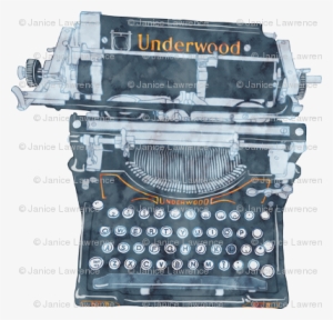 Vintage Underwood Typewriter - Machine