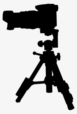 This Free Icons Png Design Of Camera On Tripod Silhouette