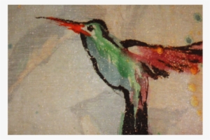 100cm X 100cm - Ruby-throated Hummingbird