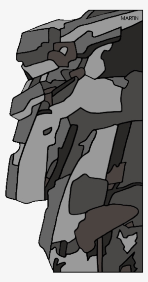 Mountain Clipart Man On - Cartoon