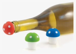 Toadstool Stoppers - True Silicone Toadstool Stoppers (set Of 3)
