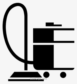 Vacuum Cleaner Royalty Free Vector Clip Art Illustration