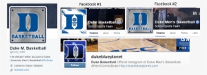 Duke Men's Basketball Social Media Profiles - Duke Blue Devils Women's Tennis