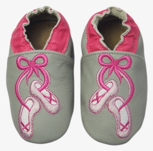 Rose & Chocolat Classicz Ballet Slippers Grey - Rose & Chocolat Rcc Ballet Slippers Grey, Baby