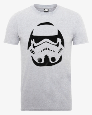 Description - Star Wars Boys Stormtrooper Spray Helmet T-shirt