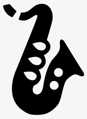 Png 50 Px - Saxophone Black Icon