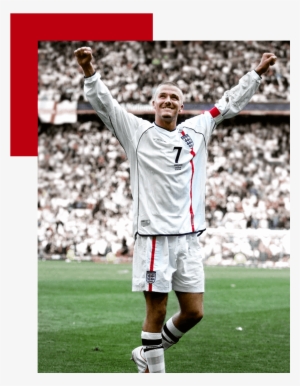 “bend It Like Beckham” Says It All About His Brand - David Beckham In England Kit Png