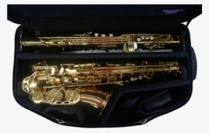 Double Case For Alto And Soprano Saxophone - Alto Saxophone