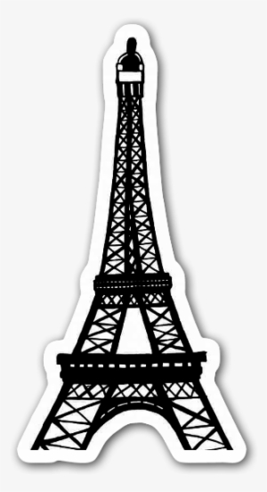 Torre Eiffel Pegatina - Eiffel Tower Sticker Png Transparent PNG