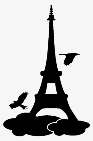 Sticker Oiseaux Sur La Tour Eiffel Ambiance Sticker - Love Paris Sticker