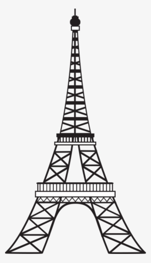Eiffel Tower Clipart Black And White - Eiffel Tower Clip Art