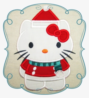 Christmas Kitty - Embroidery