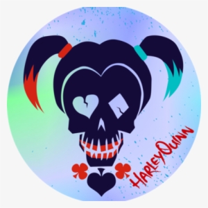 Sticker Emblem, Logo Harley Quinn - Suicide Squad Wallpaper Harley Quinn