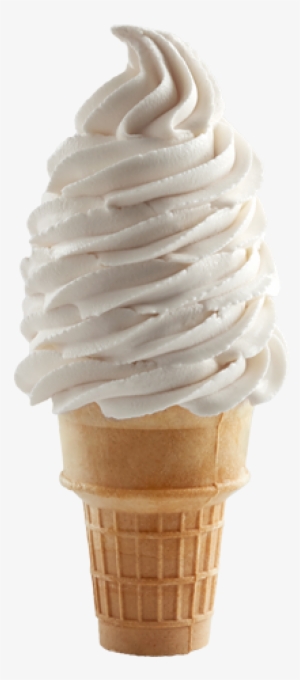 Coconut Soft Serve Ice Cream - Vanilla Soft Ice Cream