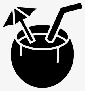 Juice Coctail Coconut Comments - Illustration