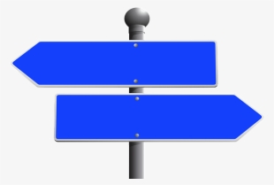 Directory, Road Sign, Shield, Note - Blue Street Sign Png
