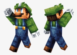 Luigi Skin - Super Mario Minecraft Luigi