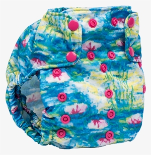 Too Smart Cover - Water Lilies Smart Bottoms