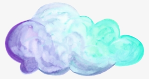 Hand Painted A White Cloud Png Transparent - Portable Network Graphics