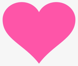 Hot Pink Heart Png