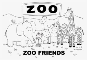 Valuable Design Zoo Coloring Pages For Preschoolers - Zoo Picture For Coloring