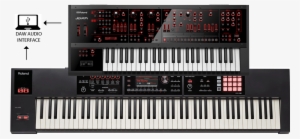 88-note Keyboard With Huge Sound Library, Sequencer, - Roland Jd-xa 4 Voice Analog Polysynth