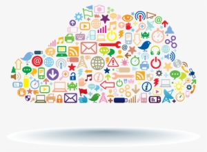 What We Want To Do Is Make This Cloud Rain - Social Media Icons Cloud