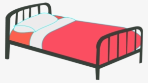 Cartoon Clip Art Bed - Cartoon Beds