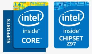Intel Z97 Logo Pluspng - Intel Core I7